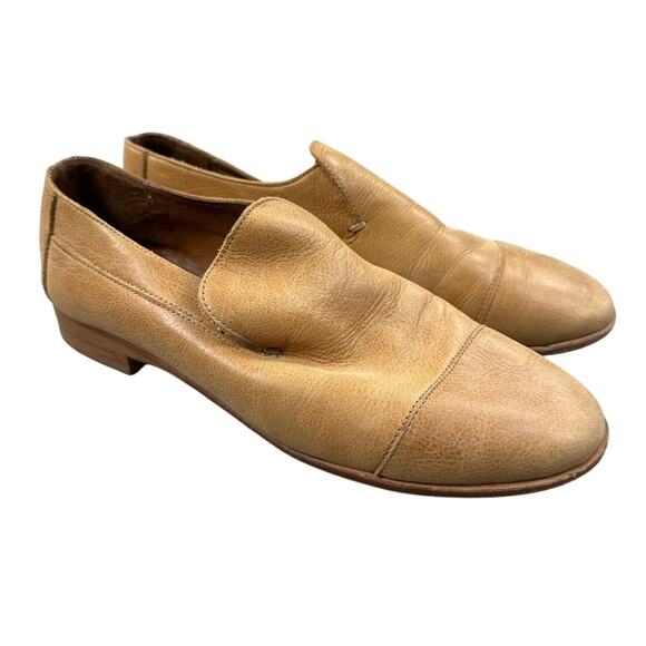 Jeffrey Campbell - Barkley 2 Cap Toe Loafer Shoes in Brown - Picture 1 of 6